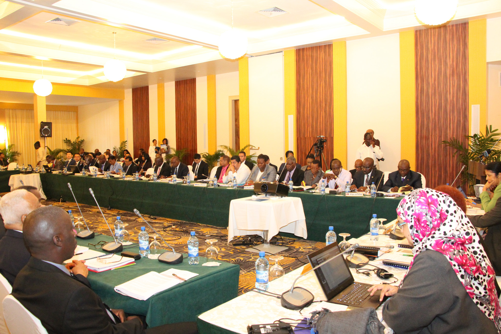 Delegates at the Opening Ceremony 40th Council for Trade and Economic Development