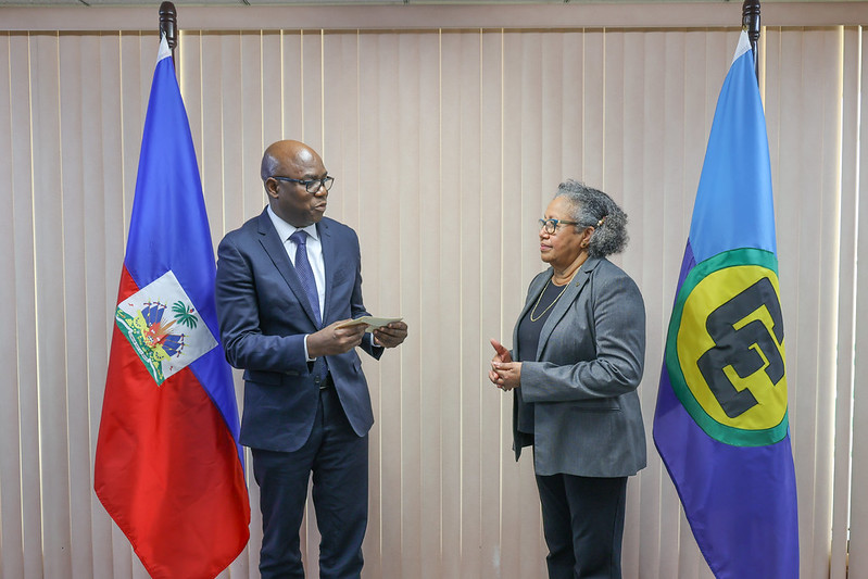 Acccreditation of Haiti new ambassador