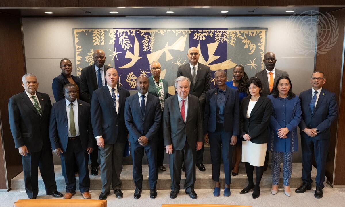 CARICOM Ambassadors Meeting with UN SG