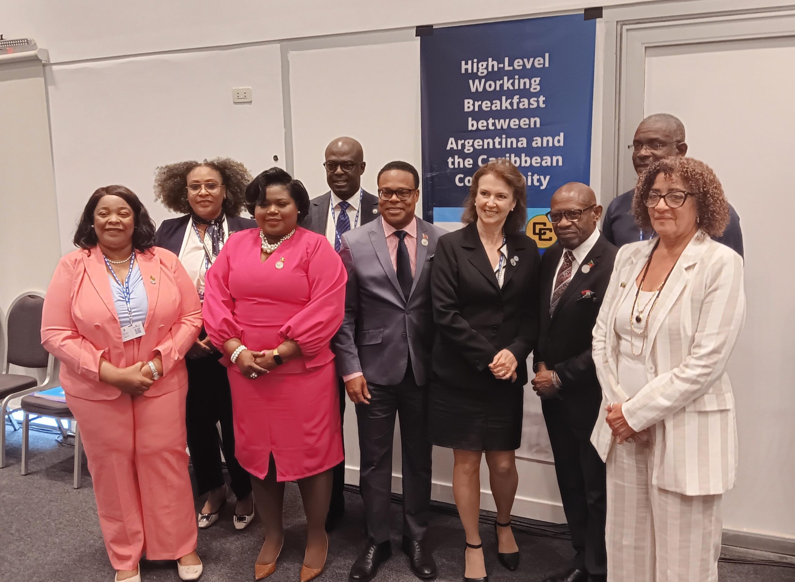 CARICOM Foreign Minister meeting with Argentina