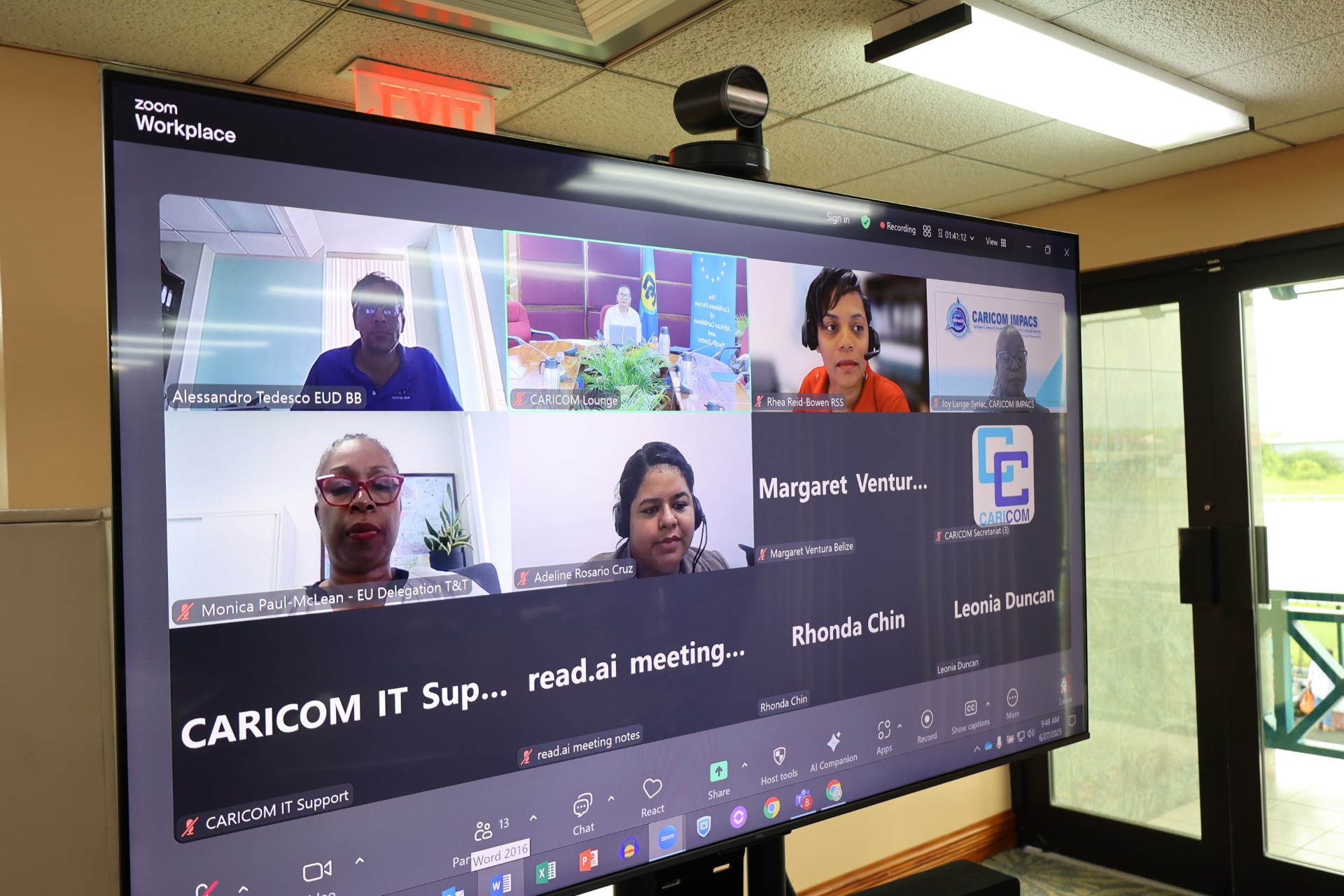 CARIFORUM - Programme Steering Committee members