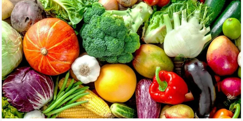 Capture fruits and vegetables