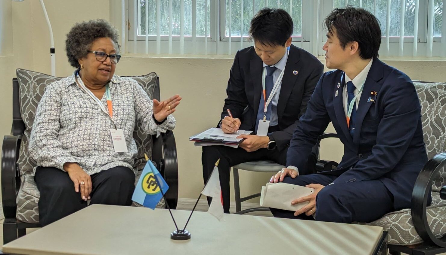 SIDS 4 - SG in meeting with Japan Vice Minister