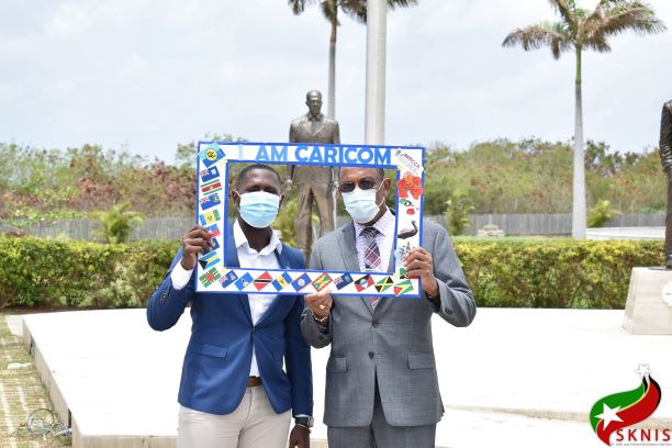 SKN-I-am-CARICOM-flag-raising-ceremony