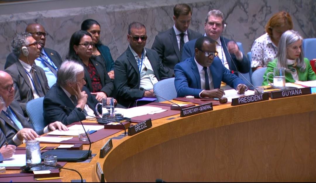 UNSC High Level Debate on Peace- Guyana