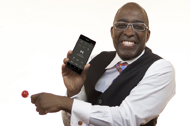 Anthony Phills has designed the Hilton HHonors for HIlton Worldwide. (Photo: Madeline Eiden)