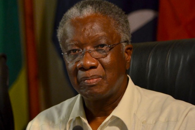 Freundel J. Stuart, Q.C., M.P. Prime Minister of Barbados and Chairman of the Conference of  Heads of Government of the Caribbean Community