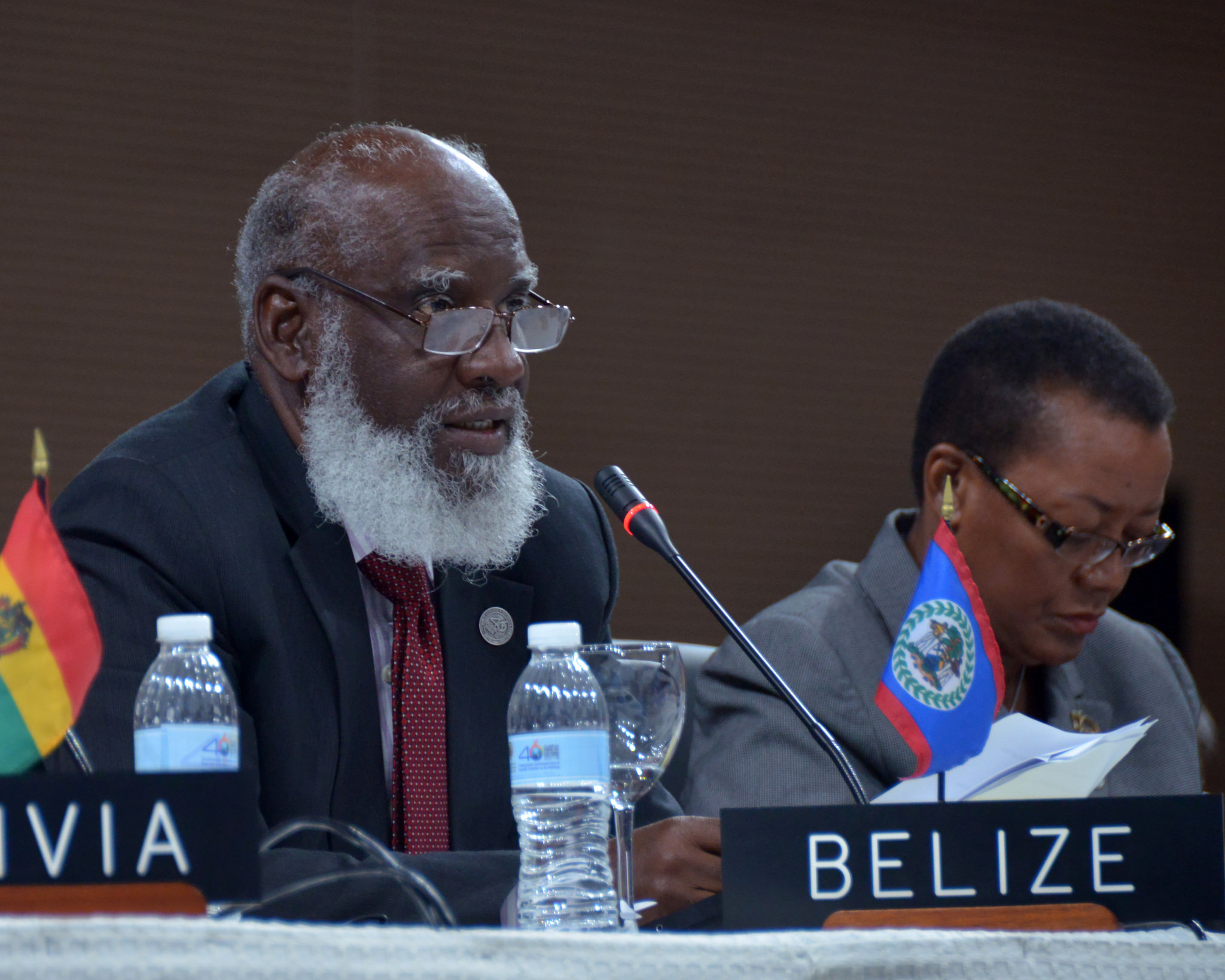 Belize Foreign Minister Wilfred Erlington