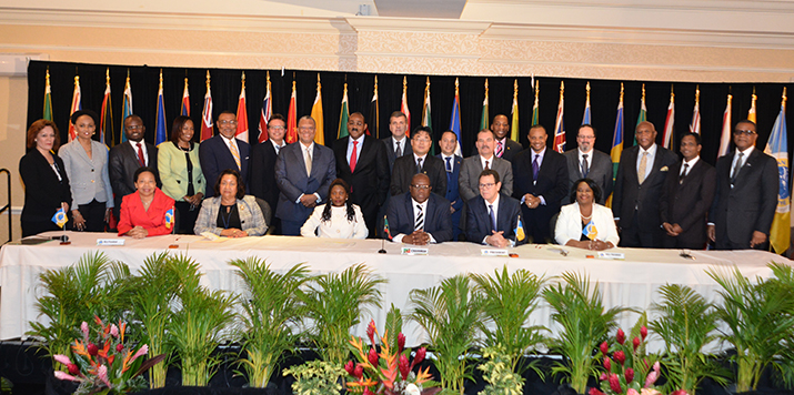 Delegates at the Caribbean Development Bank&rsquo;s Board of Governors Meeting May 2015 (Photo via Caribbean Development Bank)