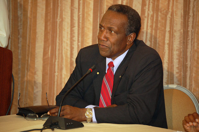 H.E. Edwin W. Carrington, Secretary-General, Caribbean Community (CARICOM)