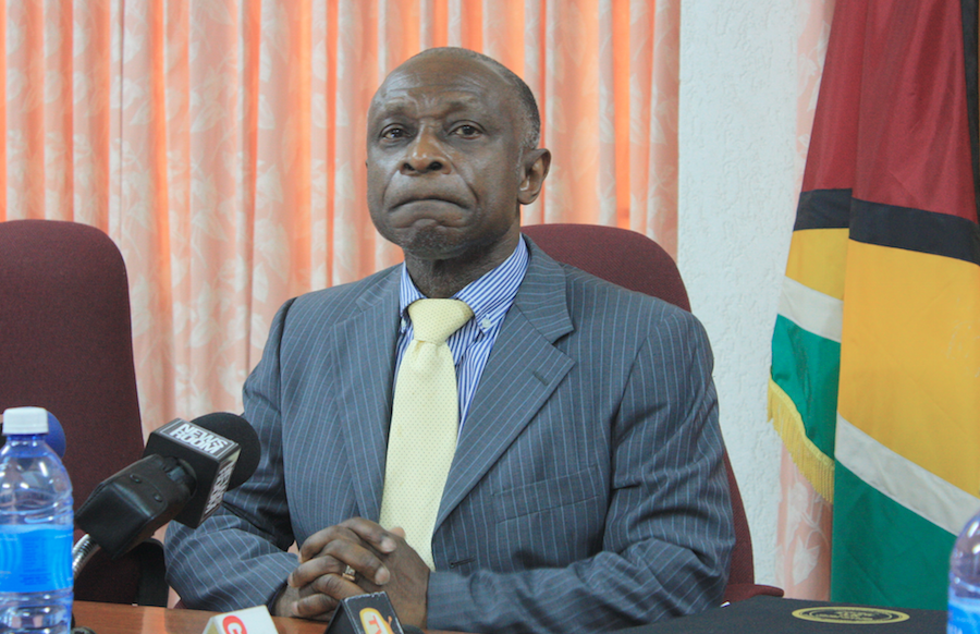 Foreign Affairs Minister, Carl Greenidge (Photo credit: http://newssourcegy.com)