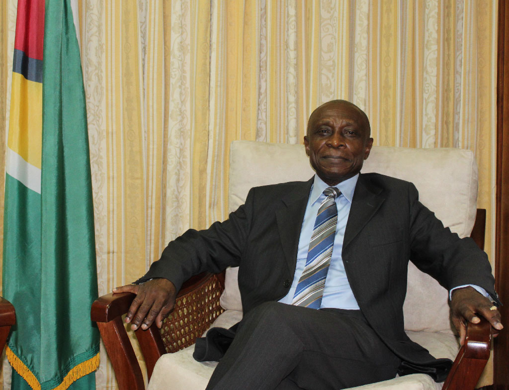 Foreign Affairs Minister of Guyana, the Hon Carl Greenidge
