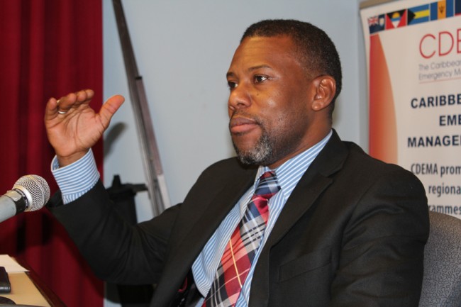 Executive Director of the Caribbean Disaster Emergency Management Agency (CDEMA), Ronald Jackson