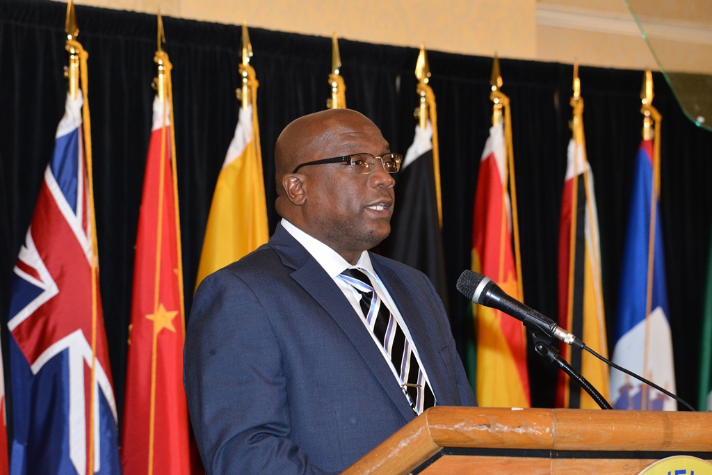 Chairman of the Board of Governors of the Caribbean Development Bank, Dr. Timothy Harris, Prime Minister of St. Kitts and Nevis