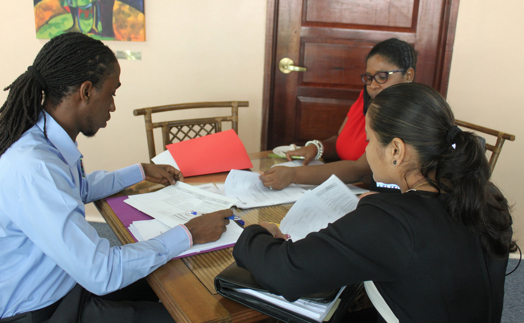 Deliberations on the CARICOM Youth Development Action Plan (CYDAP) during a working group session on Wednesday