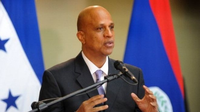 Hon. Dean Barrow, Prime Minister of Belize, currently holds the Chairmanship of the Conference of Heads of Government of theCaribbean Community (CARICOM)