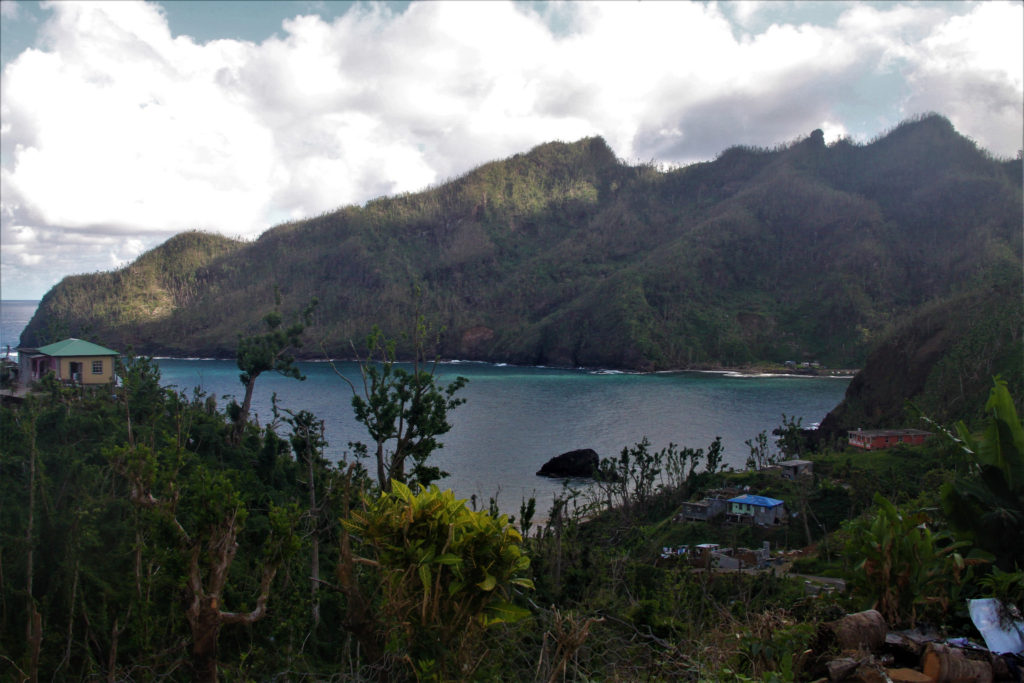 Dominica, the Nature Isle, months after Hurricane Maria struck.