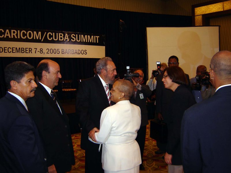 Flashback: Fidel Castro at CARICOM Cuba Summit in Barbados, 2005