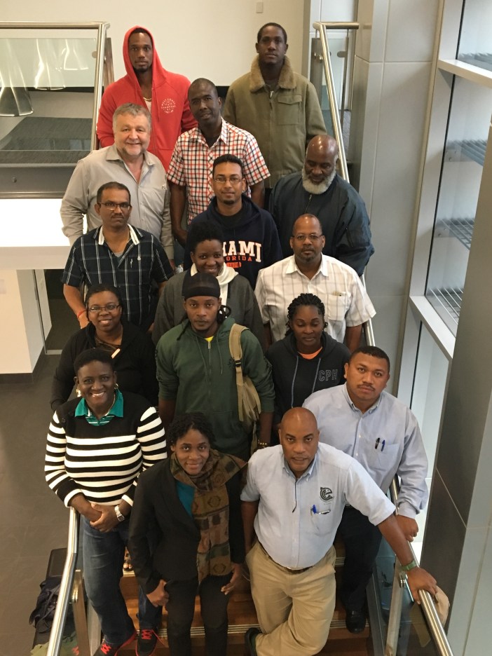 CARICOM nationals arrive in Australia for 4-week fisheries law and management training.