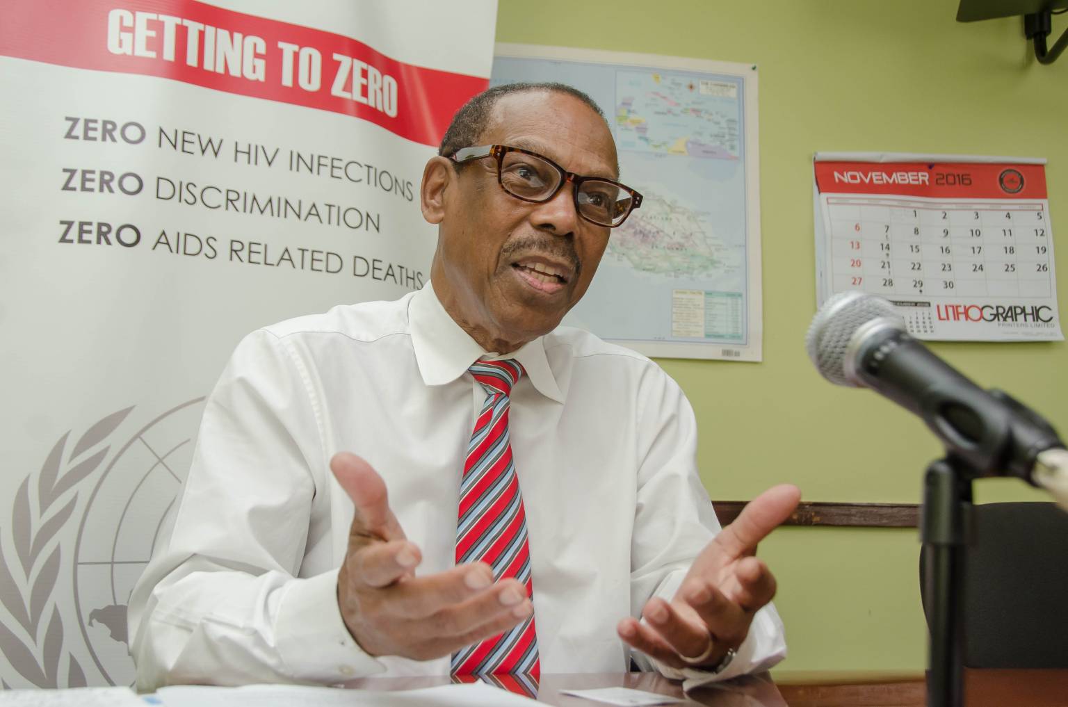 Dr. Edward Greene, United Nations Special Envoy for HIV and AIDS in the Caribbean