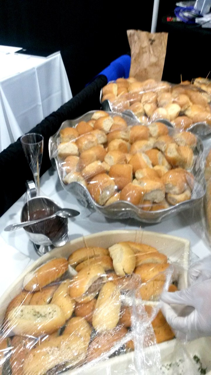 Blended cassava rolls were a hit at the Caribbean Week of Agriculture in the Cayman Islands in 2016
