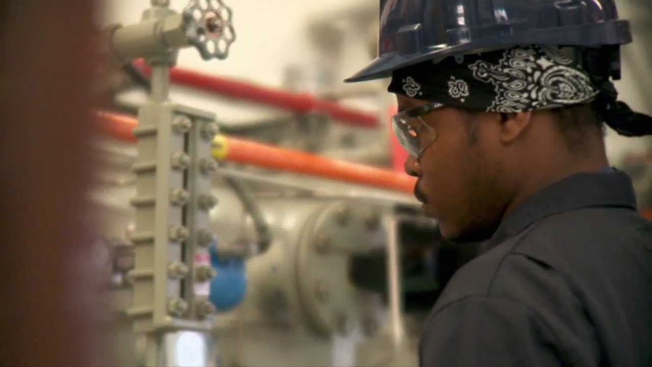 Participant in the Oil Training Exercise