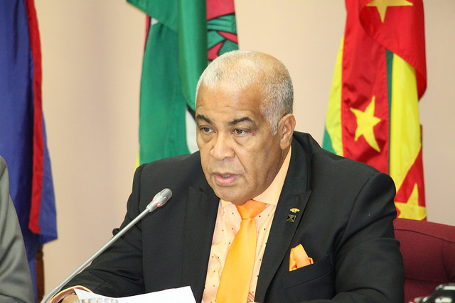 Jamaica&rsquo;s Minister of Water, Land, Environment, Sustainable Development and Climate Change, Hon. Robert Pickersgill