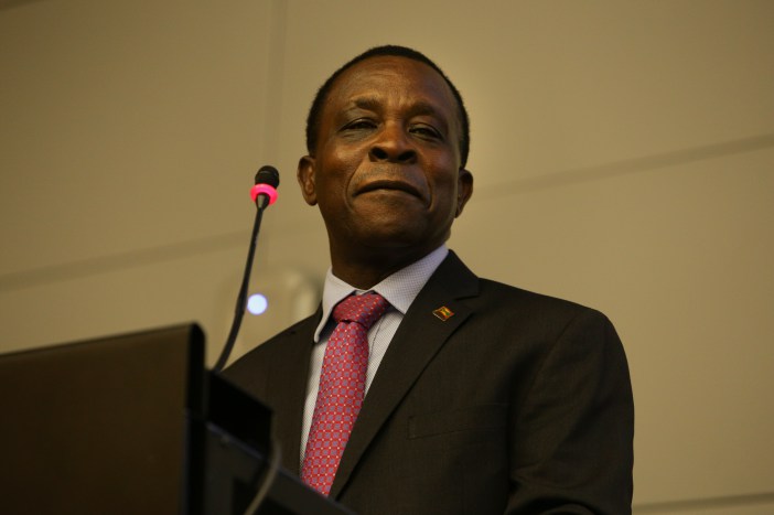 Prime Minister of Grenada, Dr. the Hon. Keith Mitchell addresses the PARIS21 Board Meeting