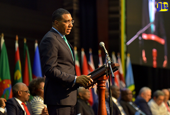 Chair of the Conference of Heads of Government Most Hon. Andrew Holness