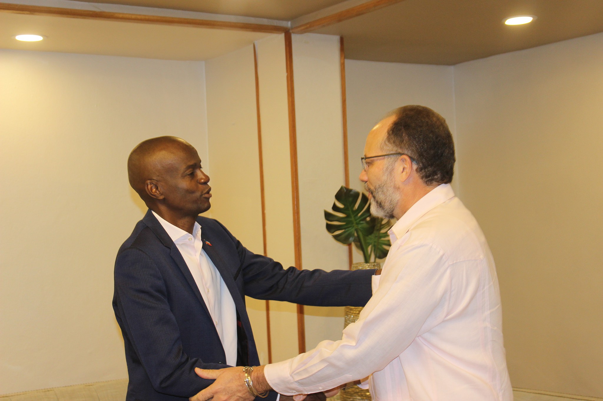 Haiti's President HE Jovenel Moise (l) and CARICOM Secretary-General Ambassador Irwin LaRocque will address the Forum