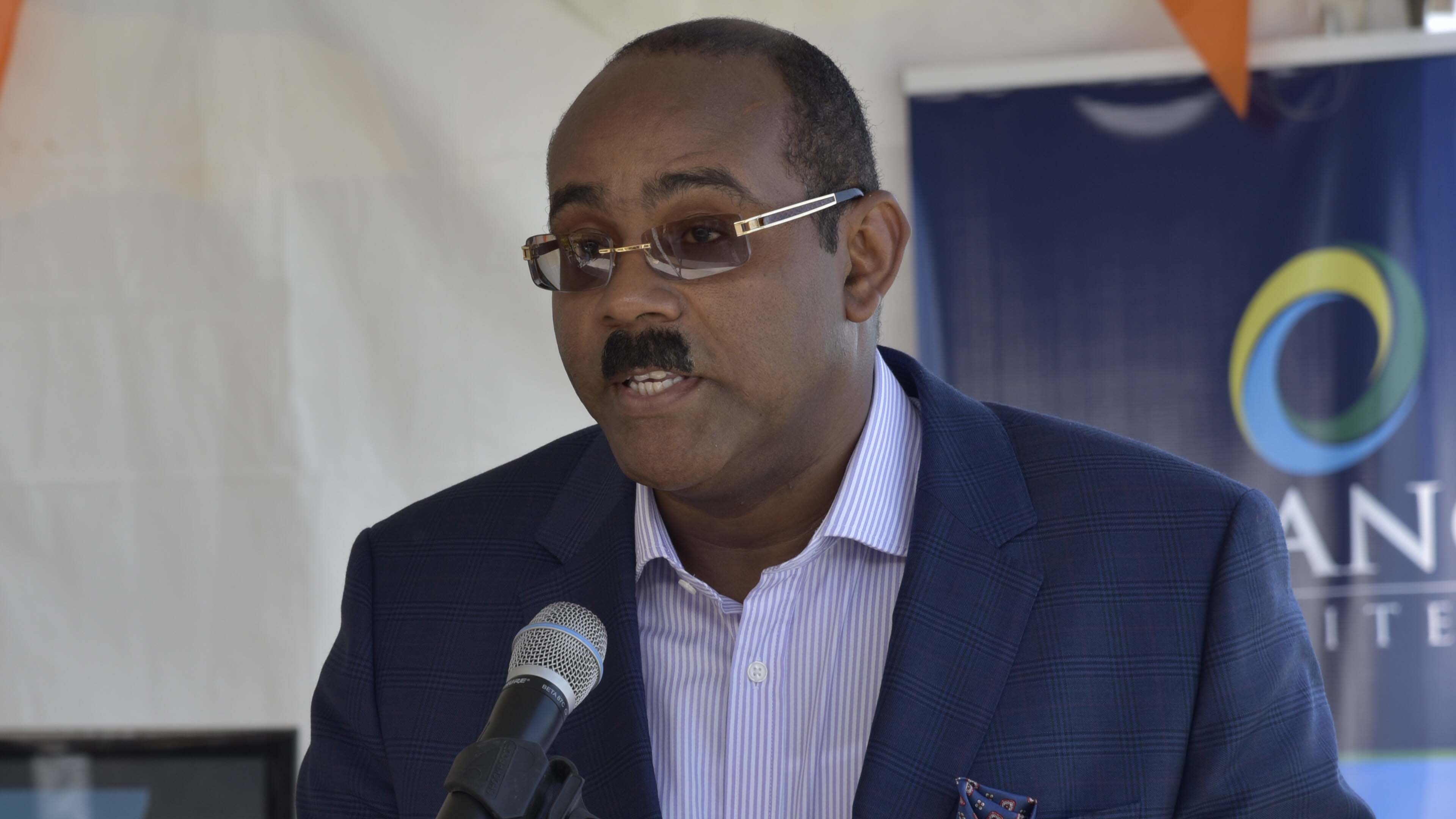 Prime Minister and Minister of Finance, Gaston Browne