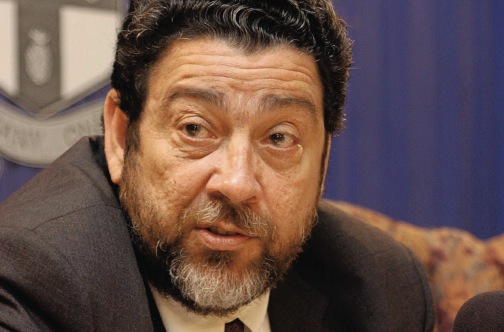 St Vincent Prime Minister Dr Ralph Gonsalves
