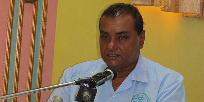 Dr. Indarjit Ramdass, Executive Director, Environmental Protection Agency, Guyana