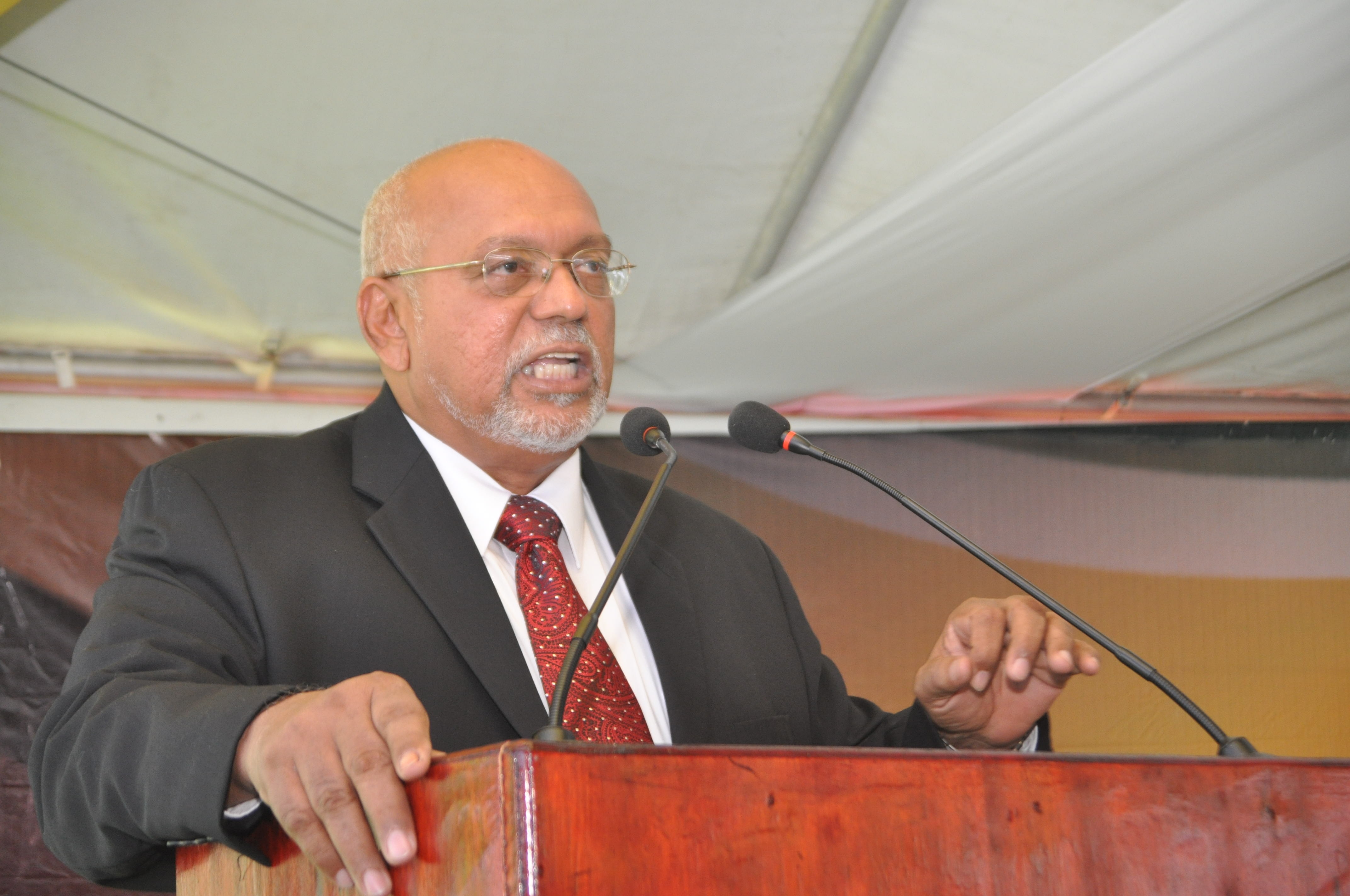 H.E Donald Ramotar, President  of the Republic of  Guyana