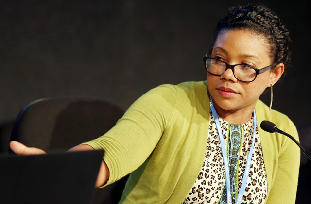 Deputy Chief Environment Officer Ruleta Camacho Thomas (Source: iisd.ca)