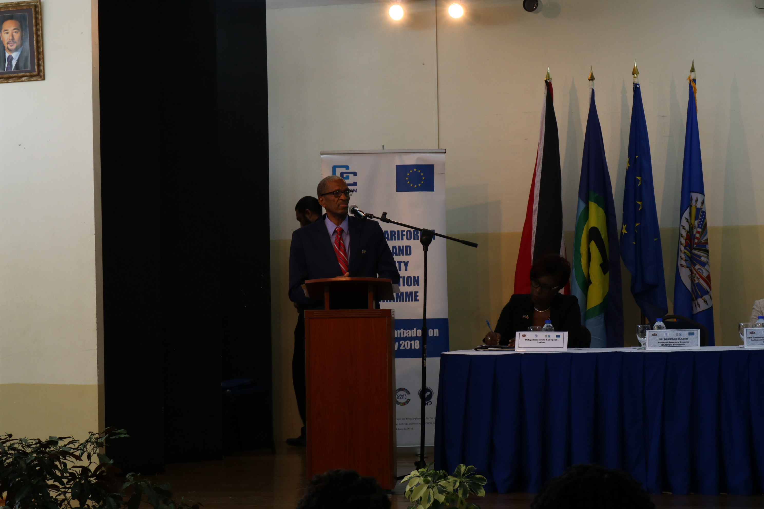 CARICOM Secretariat Assistant Secretary-General  for Human and Social Development, Dr. Douglas Slater