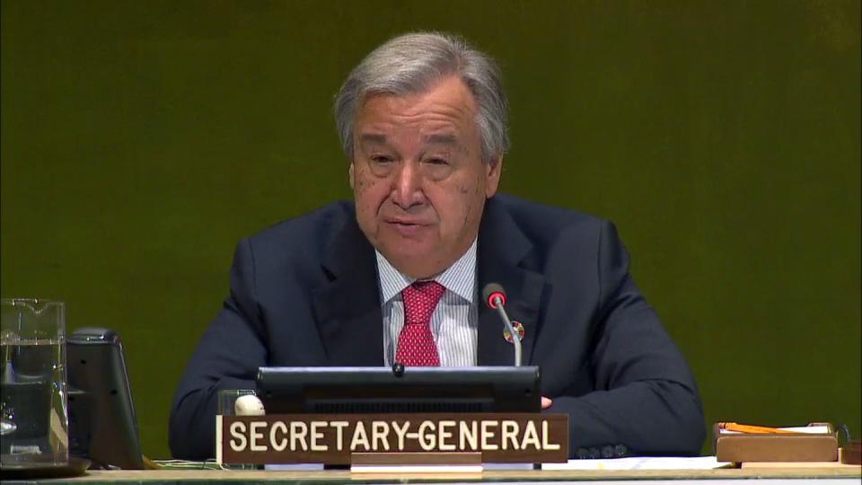 United Nations Secretary - General Ant&oacute;nio Guterres