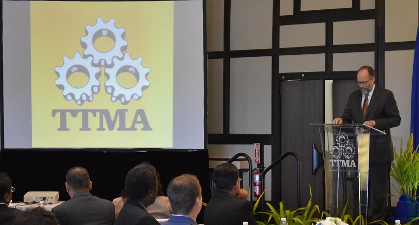 CARICOM SG addressing TTMA AGM