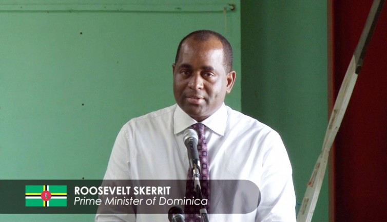 Prime Minister of Dominica, the Honourable Roosevelt Skerrit