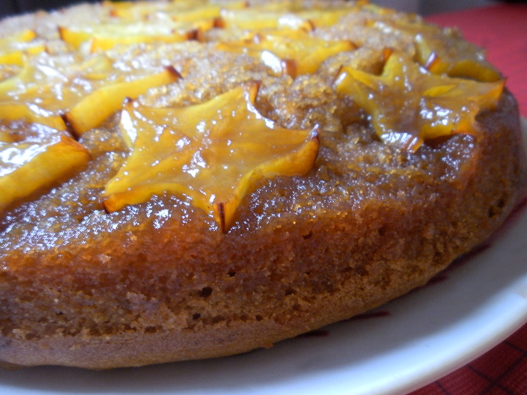 File Photo: Starfruit cake
