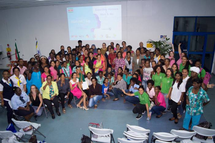 Participants of Girls in ICT Day 2016 at the Telesur Training Centre in Suriname