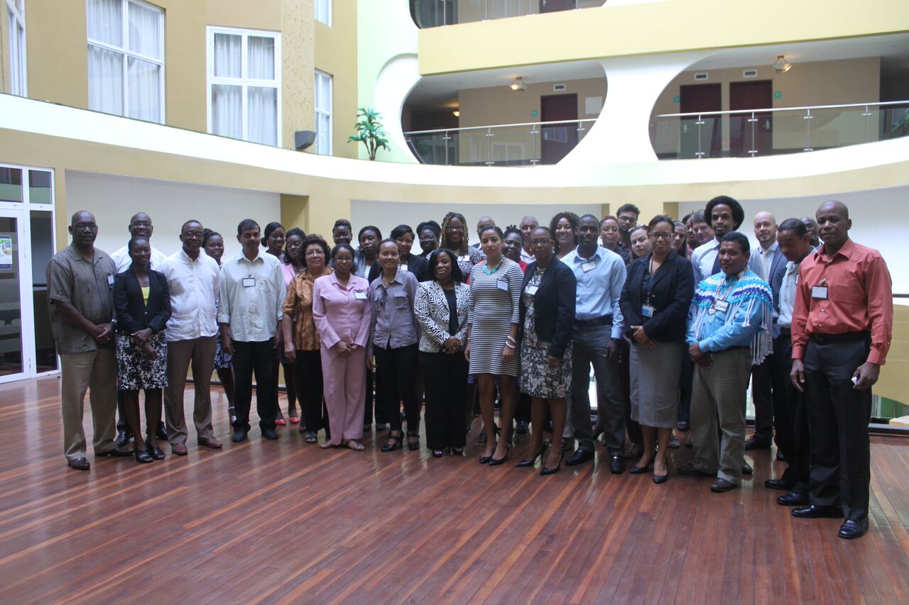 Participants at the workshop
