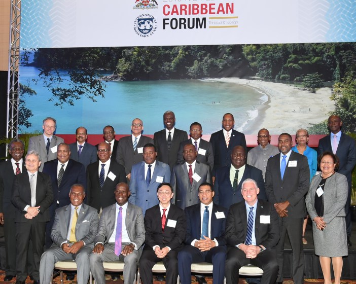 Delegates at the International Monetary Fund (IMF) 2016 High Level Caribbean Forum.