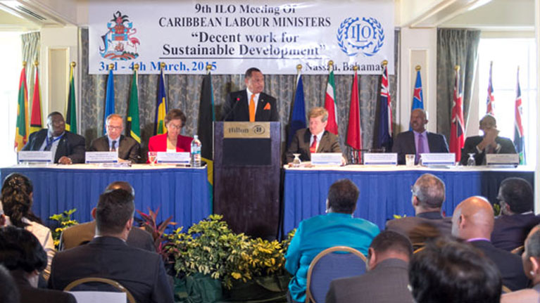 File Photo: ILO opens Ninth Meeting of Caribbean Labour Ministers in The Bahamas