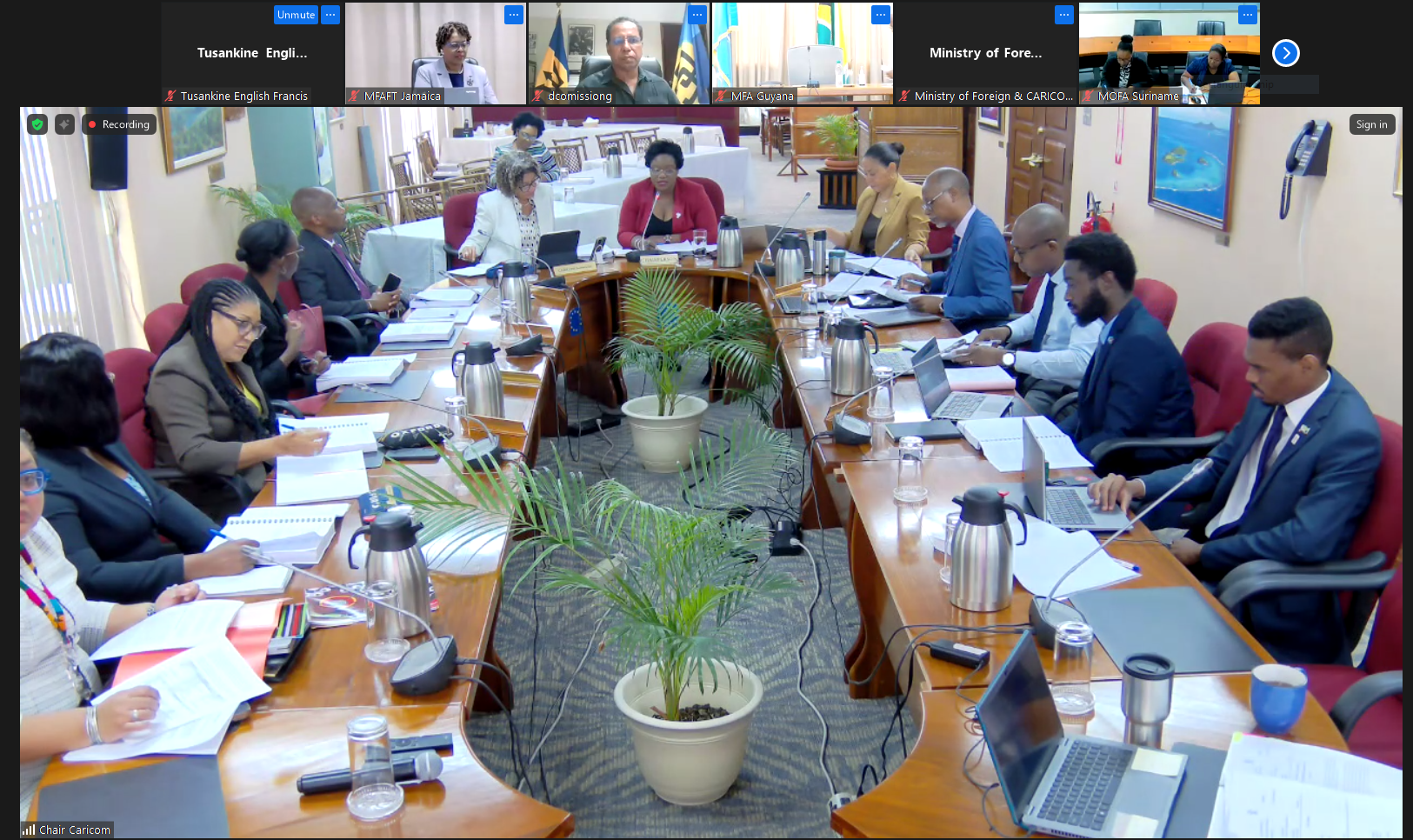 COFCOR Officials