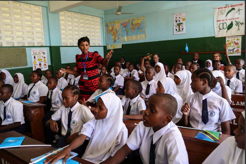 Teacher-in-classroom