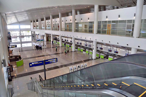 The new airport