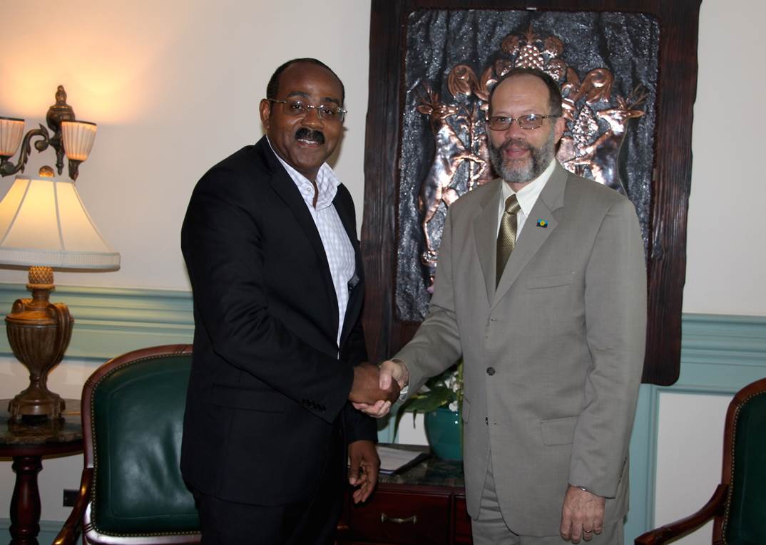 PM Browne meeting with Ambassador