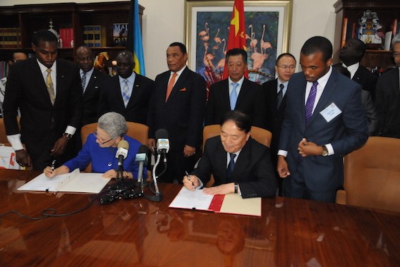 signing ceremony