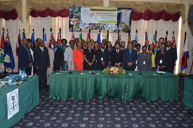Participants at the Caribbean Organisation of Tax Administration&rsquo;s (COTA) 23rd General Assembly and Technical Conference